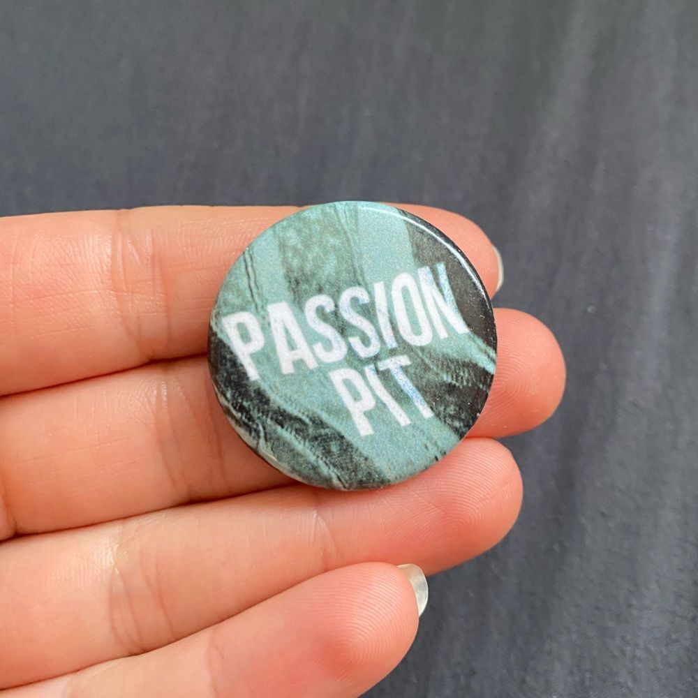 Passion Pit Band Button Pin